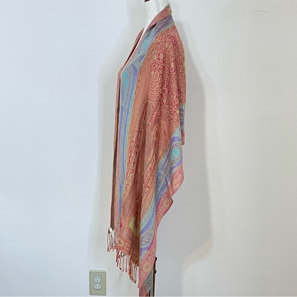 Collection Eighteen Paisley Shawl Scarf - Picture 3 of 11
